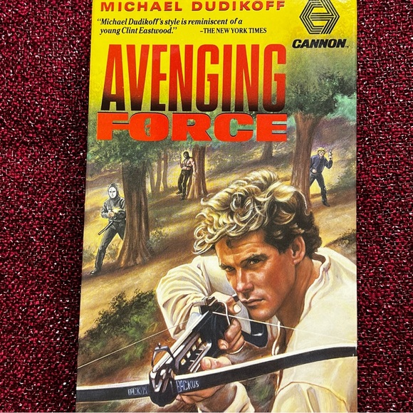 Avenging Force VHS Michael Dudikoff, Steve James, John P. Ryan - Picture 1 of 4